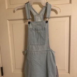 Denim Overall Dress